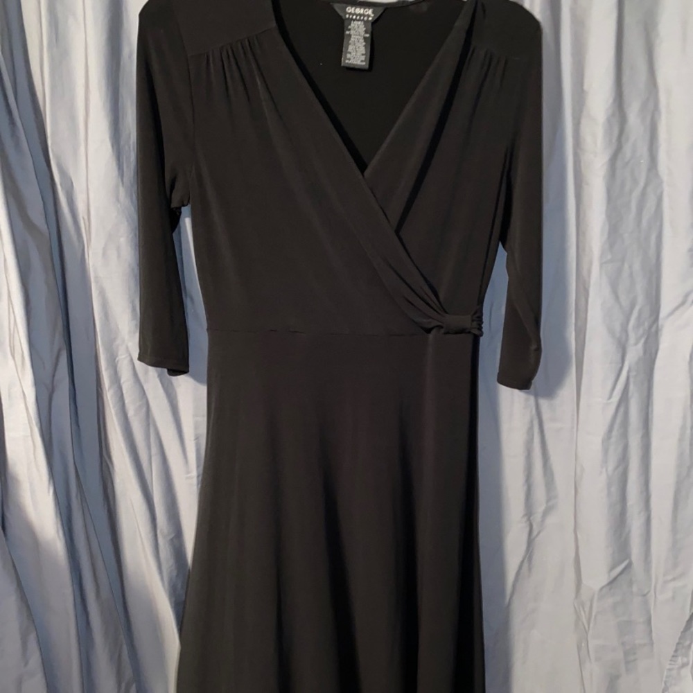 Ladies stretch Black dress New without price Tags